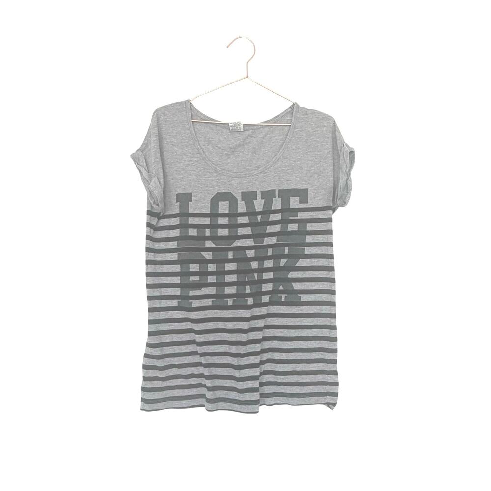 Victoria's Secret PINK Heather Gray Tee